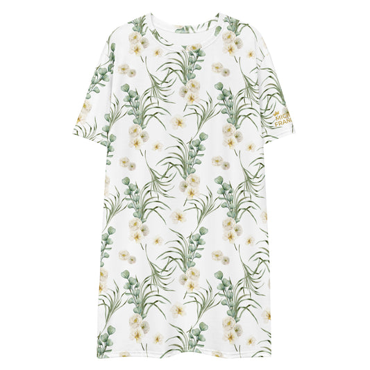 Spring Green T-shirt Dress