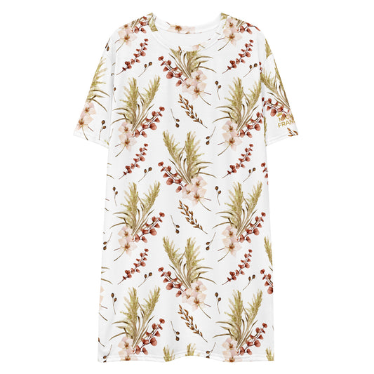 Rustic Spring T-shirt Dress