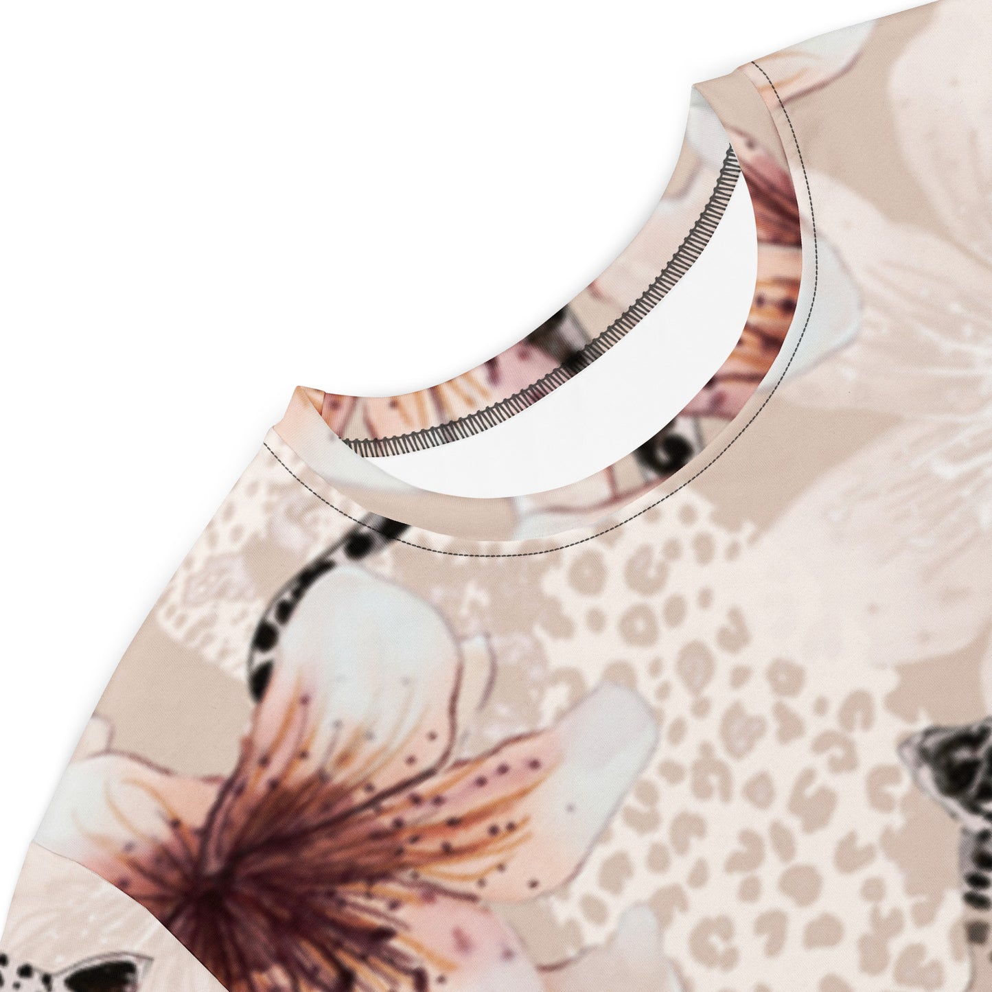 Leopard T-shirt Dress
