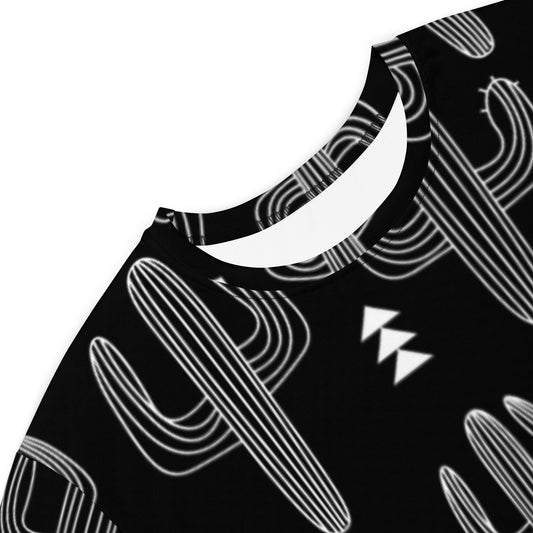 Black Cactus T-shirt Dress - Michelle Francisco