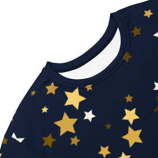 Stars Navy T-shirt Dress - Michelle Francisco