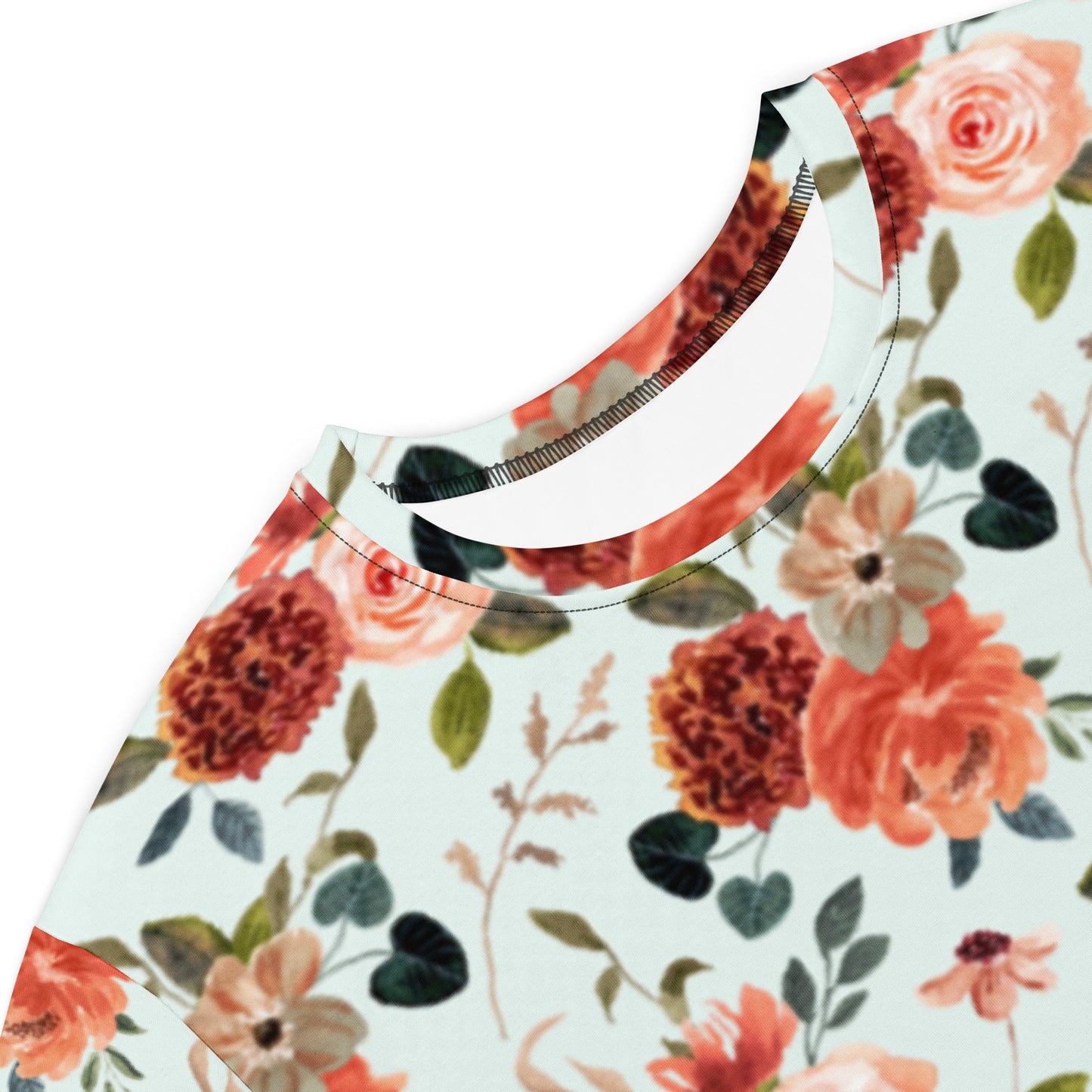 Flowers Vibe T-shirt Dress