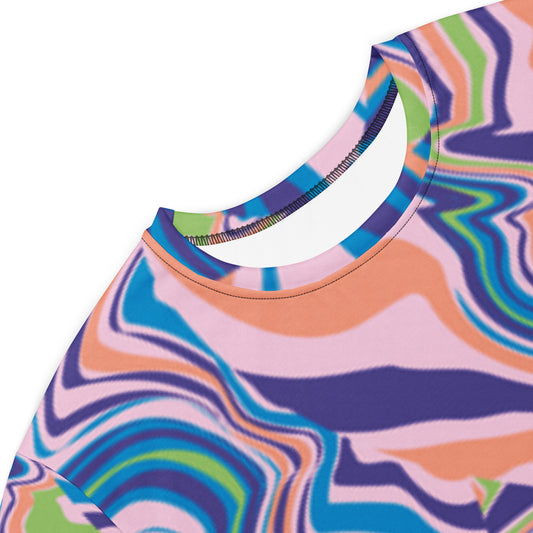 Swirl T-shirt Dress