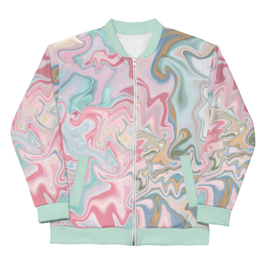 Pastel Bomber Jacket (Unisex) - Michelle Francisco