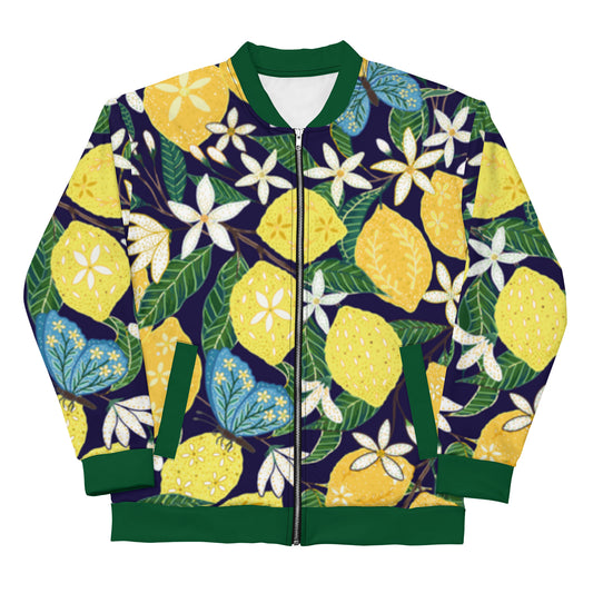 Lemon Bomber Jacket (Unisex)