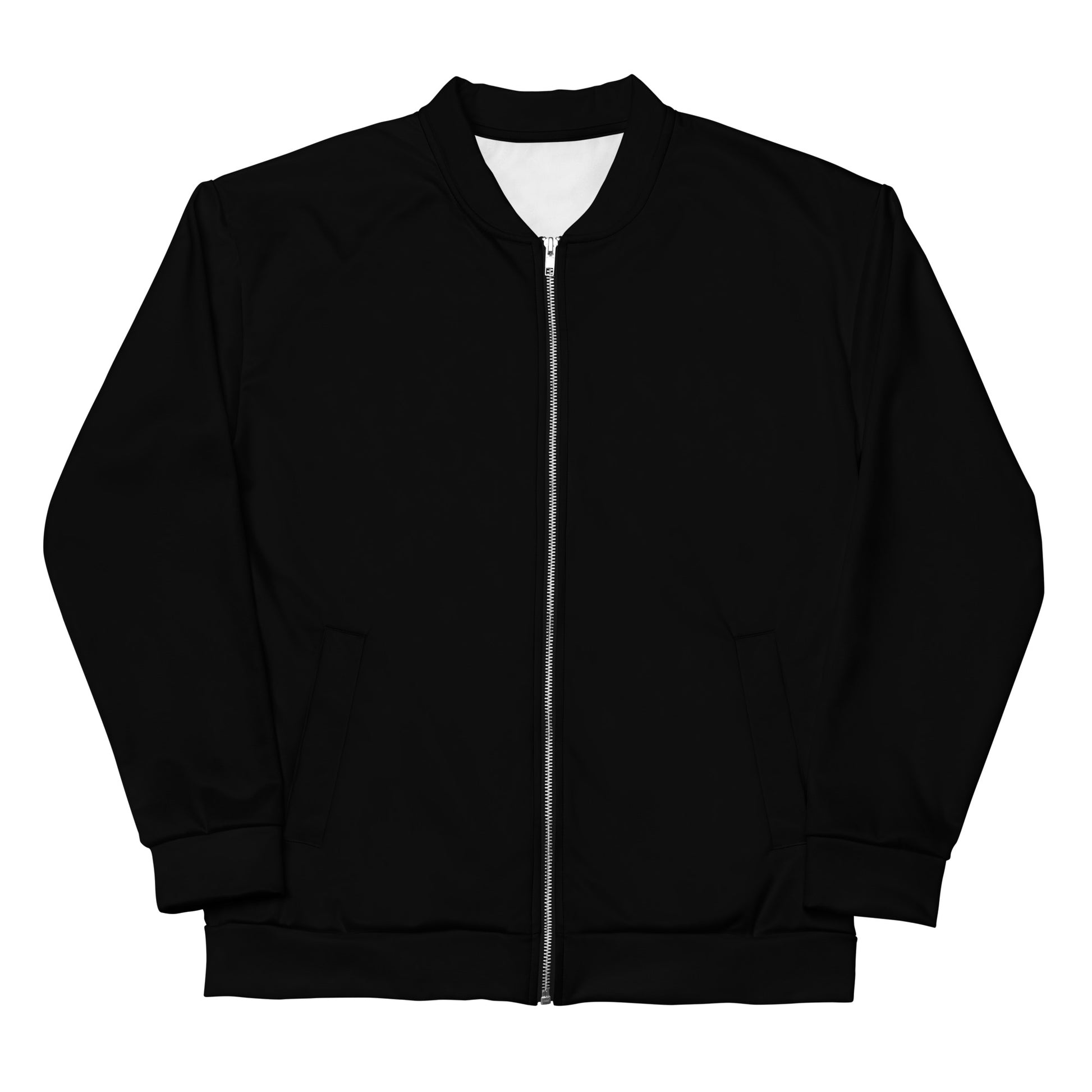Black Bomber Jacket (Unisex) - Michelle Francisco