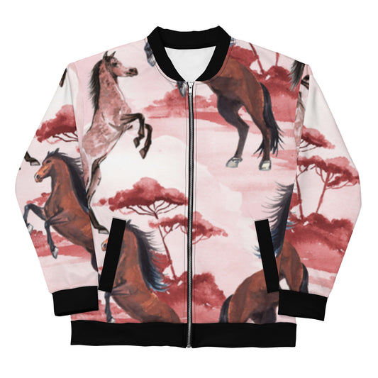 Horse Bomber Jacket (Unisex) - Michelle Francisco