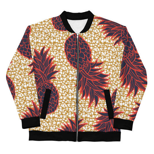 Pineapple Bomber Jacket (Unisex) - Michelle Francisco