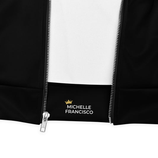 Black Bomber Jacket (Unisex) - Michelle Francisco