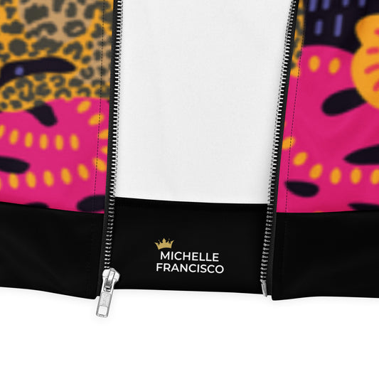 Colorful Jungle Bomber Jacket (Unisex) - Michelle Francisco