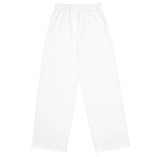 White Wide-leg Pants