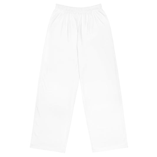 White Wide-leg Pants