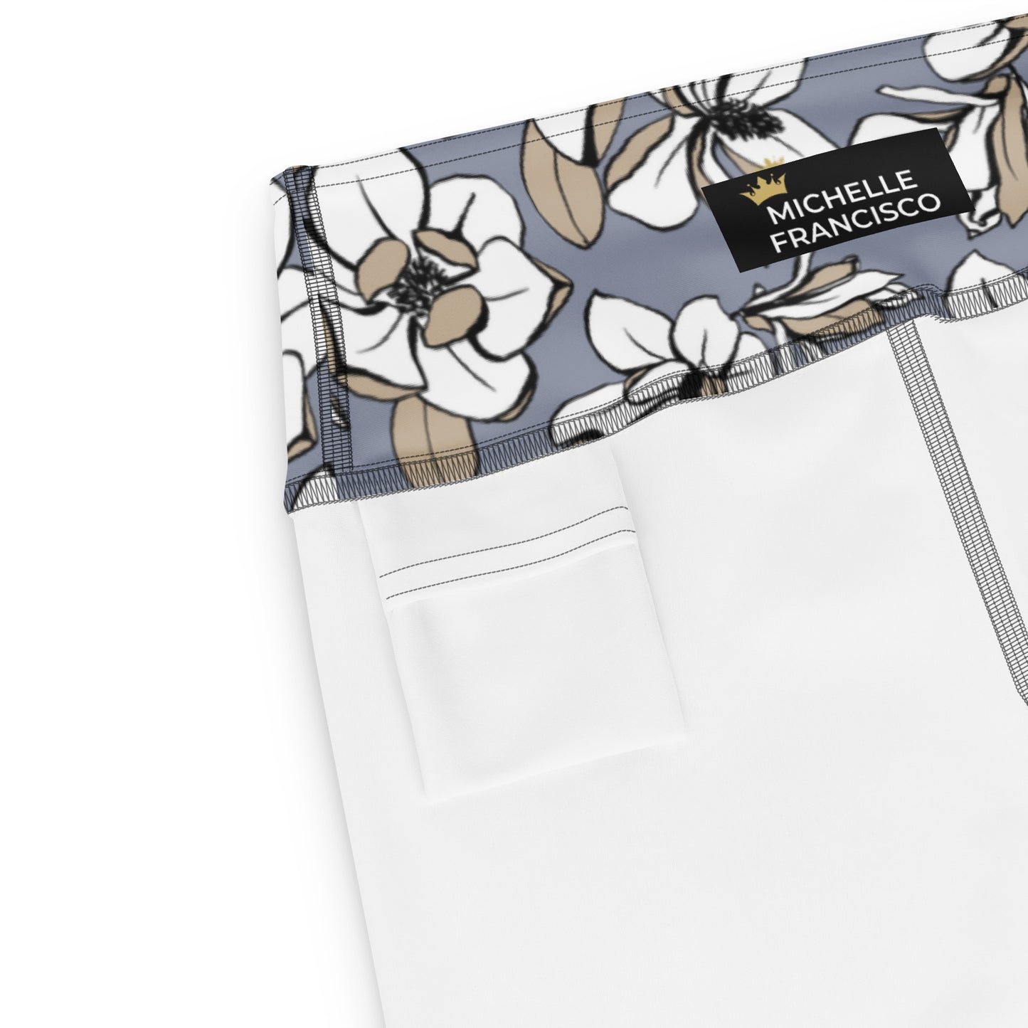 Flower Lover Yoga Capri Leggings