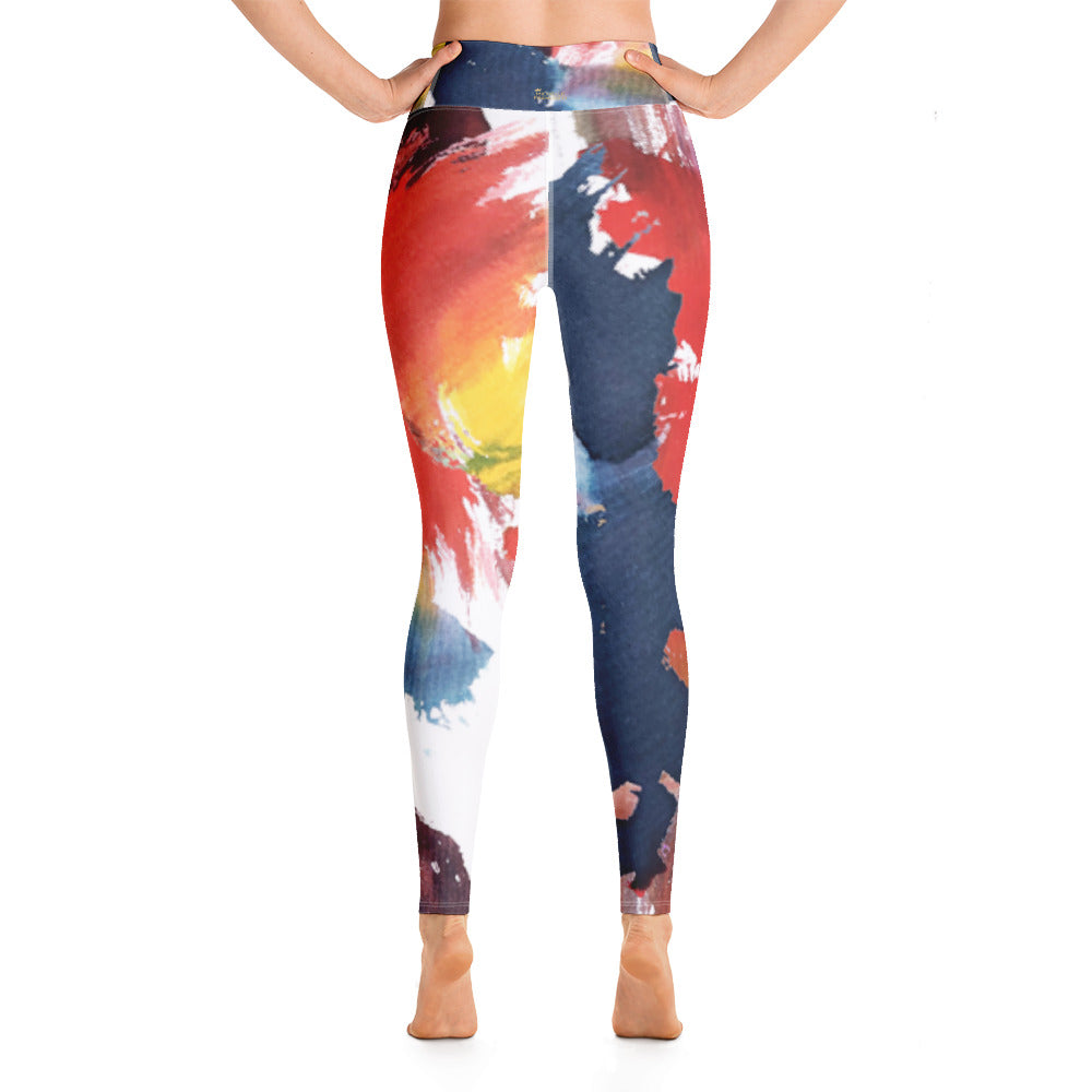 Too Much Art Yoga Leggings