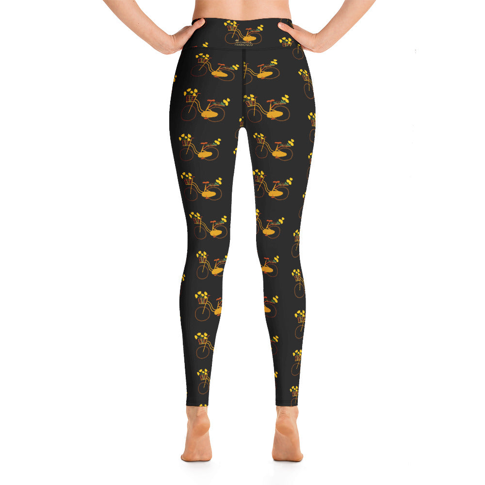Bicycle Yoga Leggings