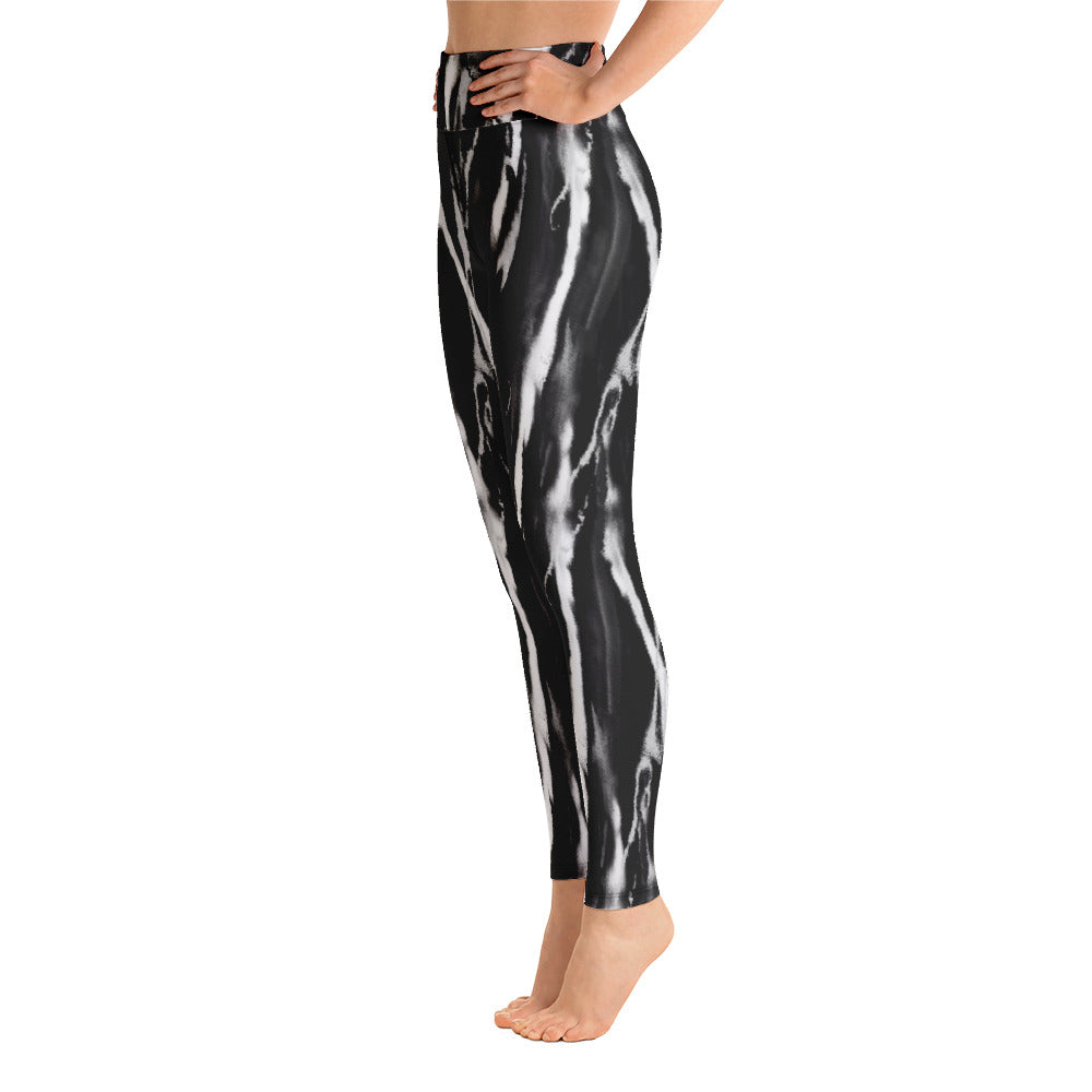 Black and White Yoga Leggings