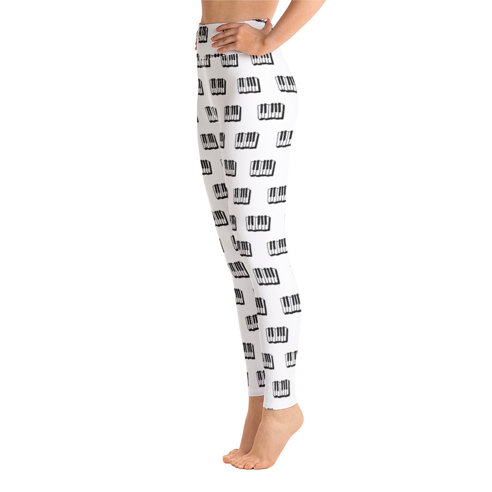 Piano Yoga Leggings
