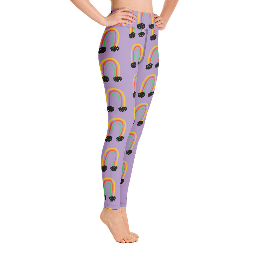 Rainbow Bright Yoga Leggings