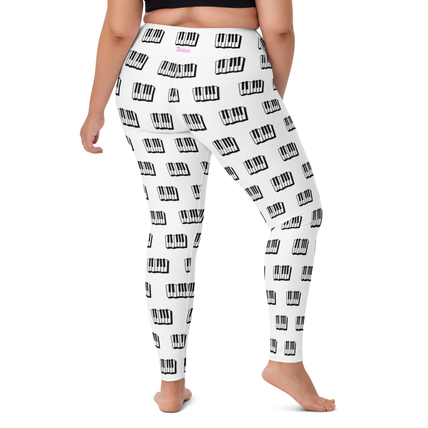 Piano Yoga Leggings