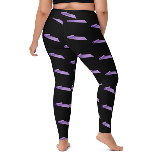 Yoga Mat Yoga Leggings - Michelle Francisco