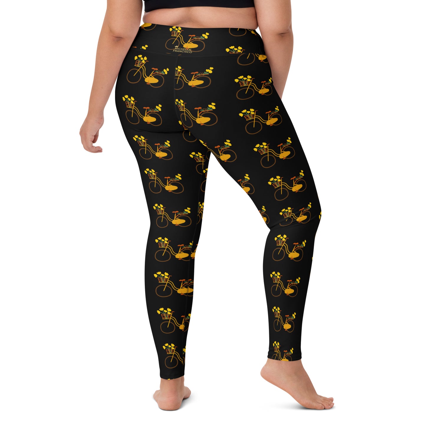 Bicycle Yoga Leggings