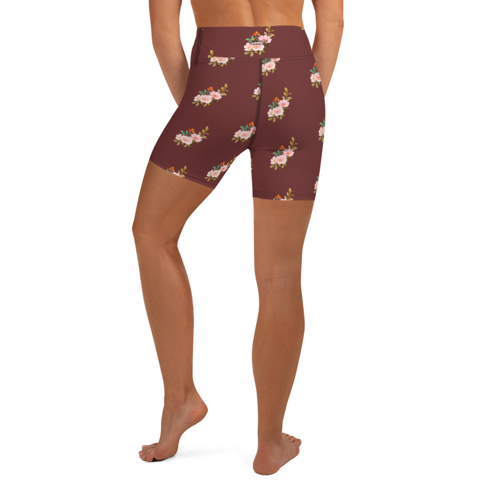 Golden Girl Yoga Shorts