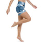 Blue Vibes Yoga Shorts