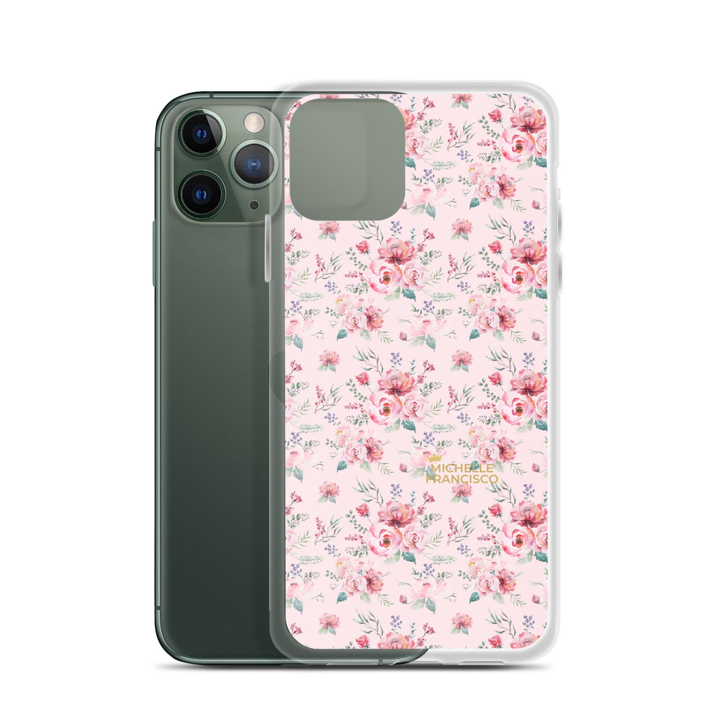 Spring Pink Clear Case for iPhone®