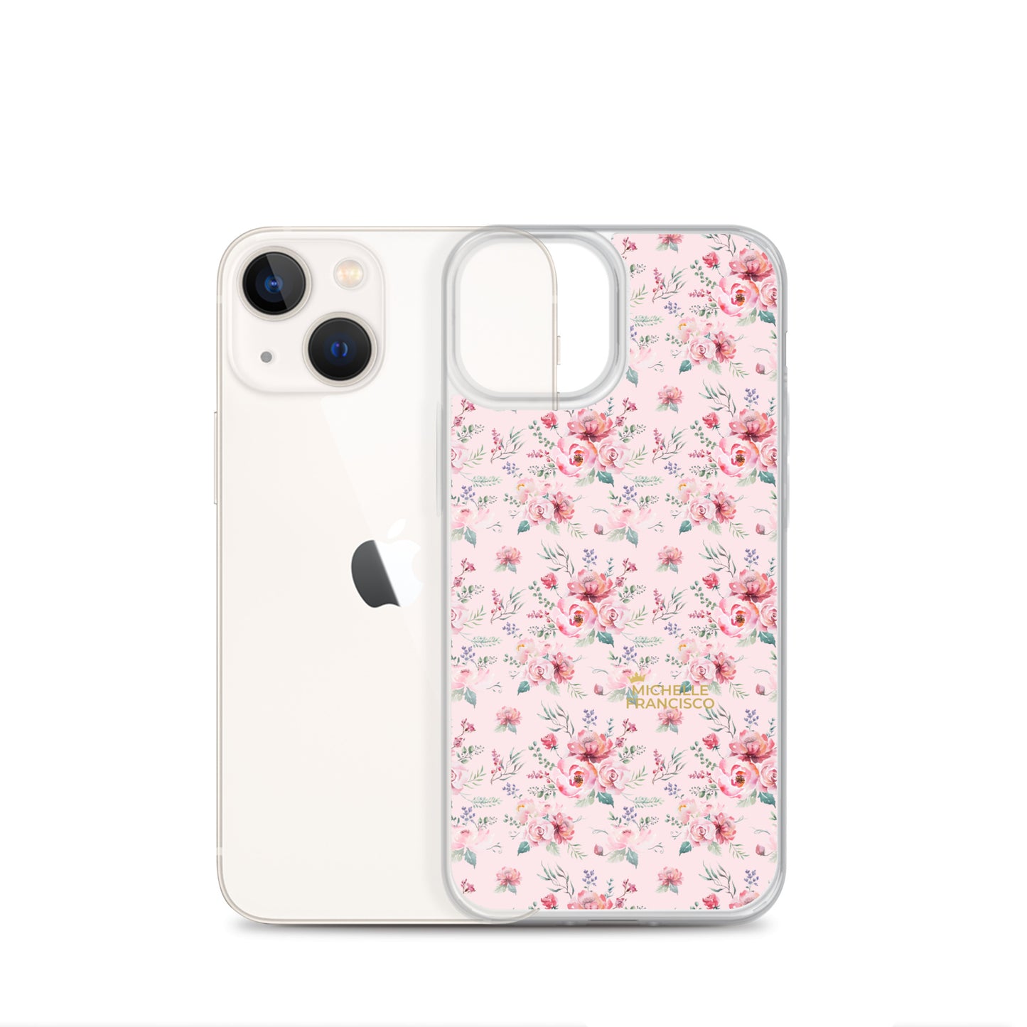 Spring Pink Clear Case for iPhone®