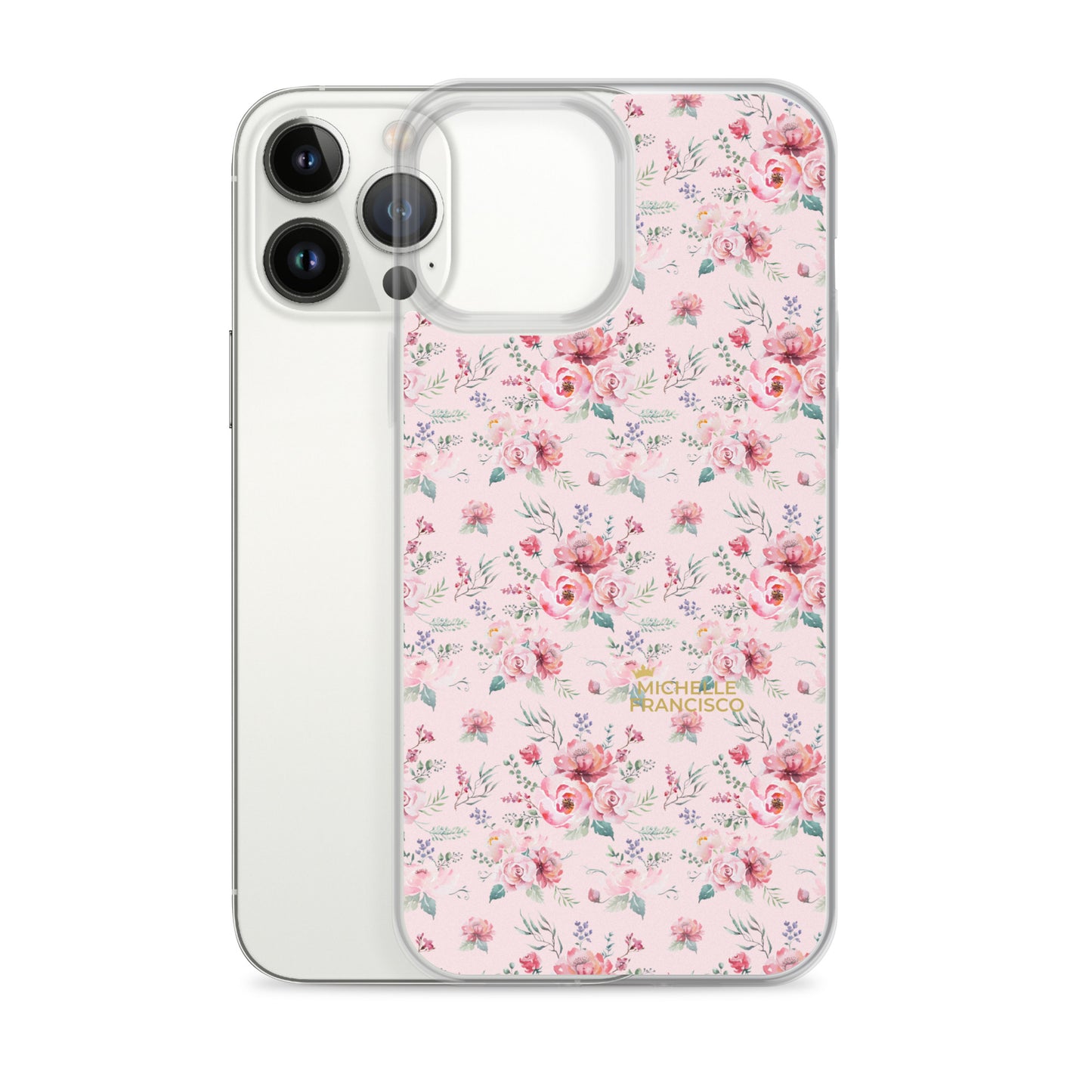 Spring Pink Clear Case for iPhone®