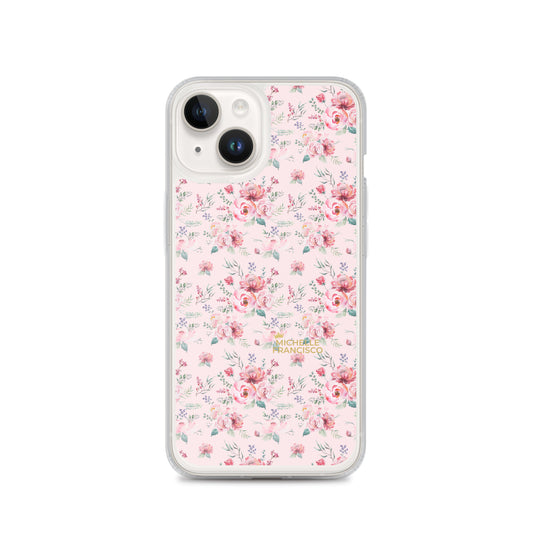 Spring Pink Clear Case for iPhone®
