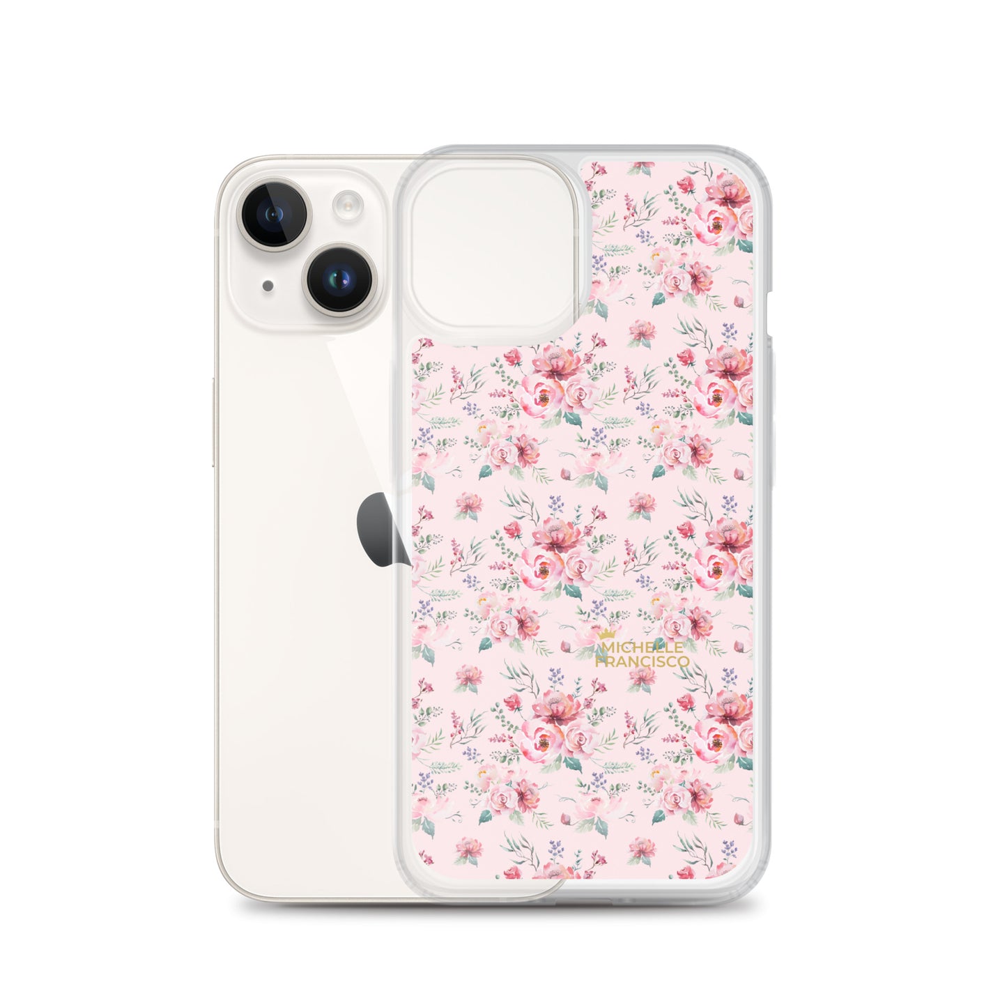 Spring Pink Clear Case for iPhone®