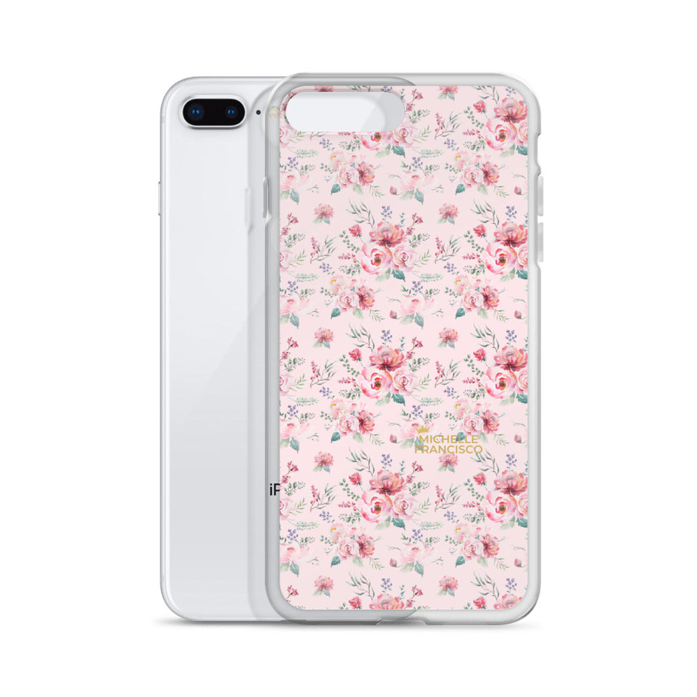 Spring Pink Clear Case for iPhone®