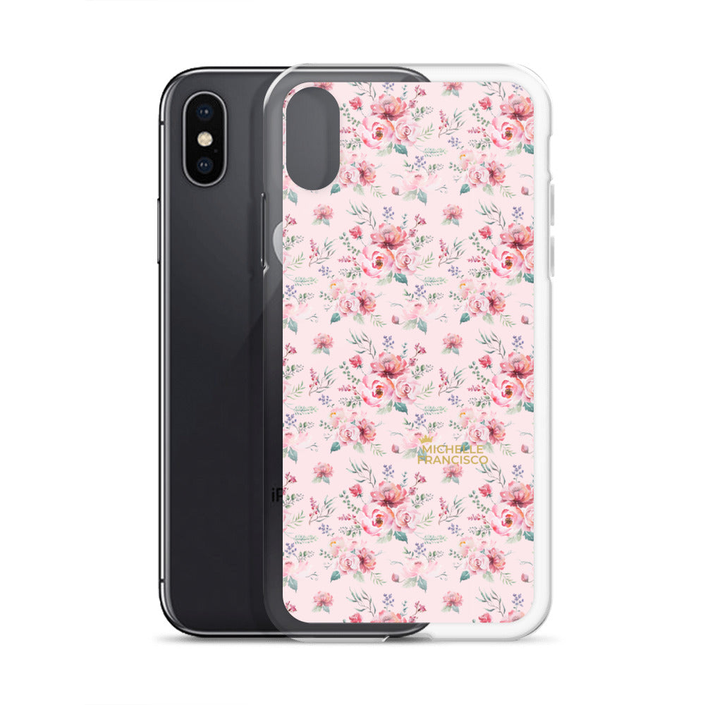 Spring Pink Clear Case for iPhone®