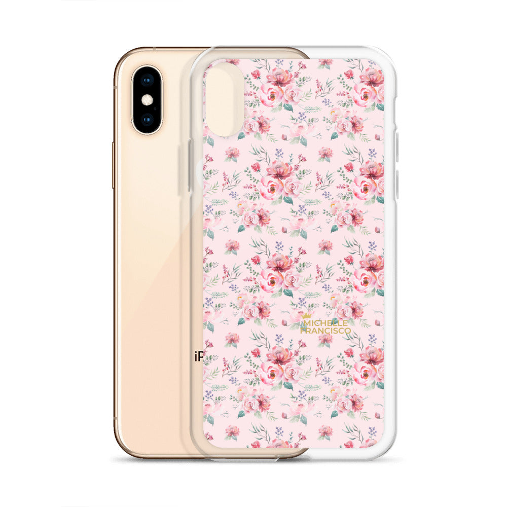 Spring Pink Clear Case for iPhone®