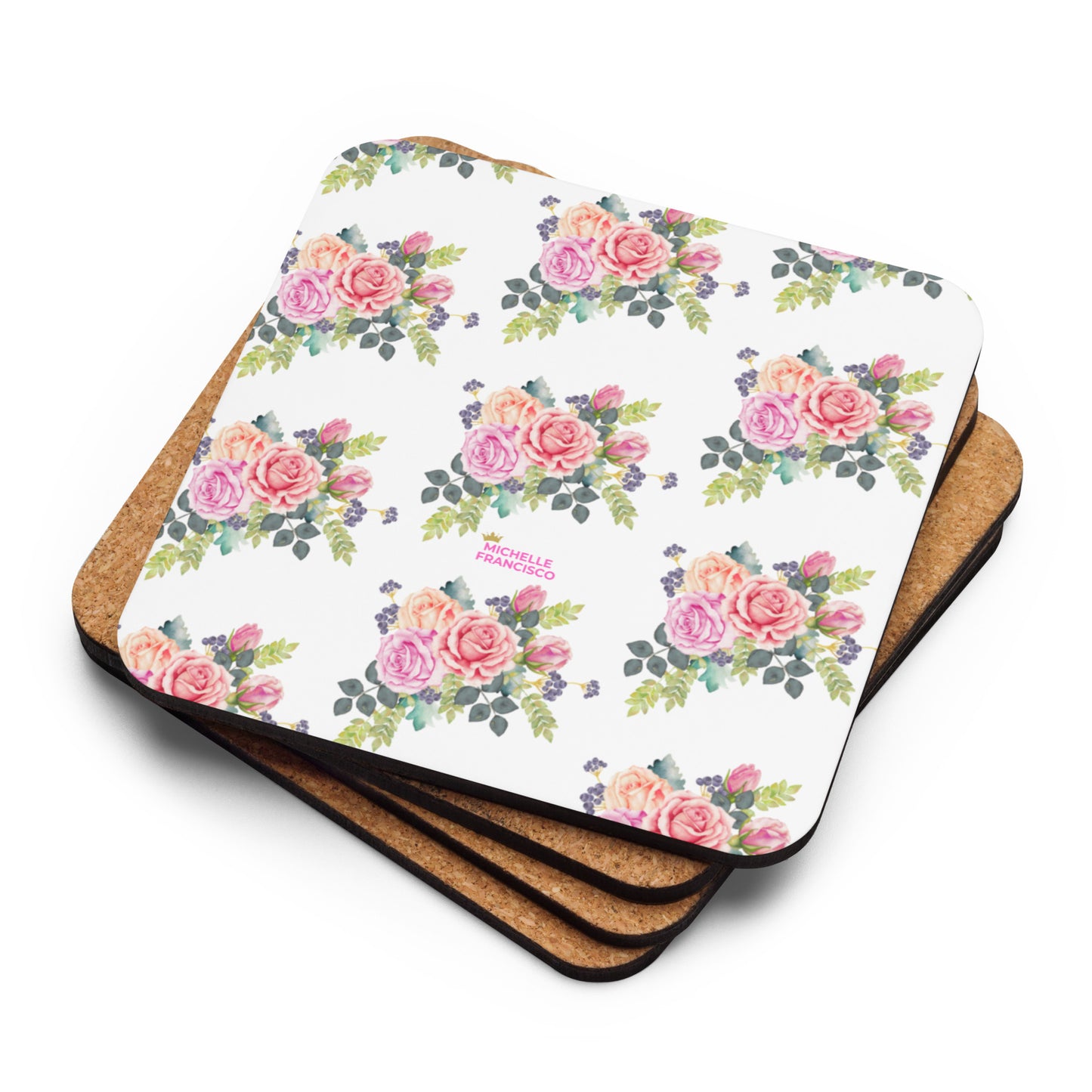 Country Vibes Cork-back Coaster - Michelle Francisco
