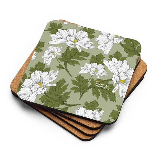 Garden Cork-back Coaster