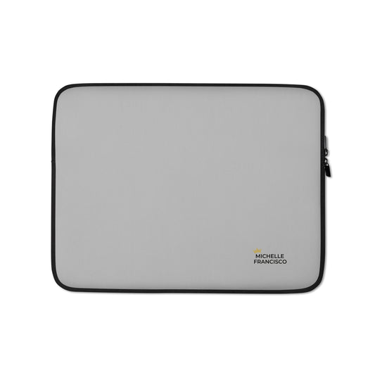 Silver Laptop Sleeve