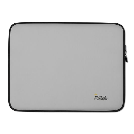 Silver Laptop Sleeve