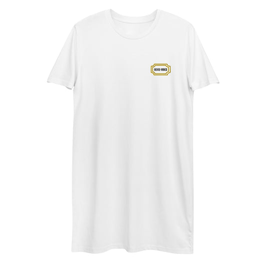 Good Vibes Organic Cotton T-shirt Dress - Michelle Francisco