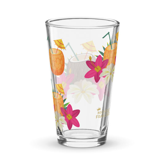 Beach Vibes Shaker Pint Glass