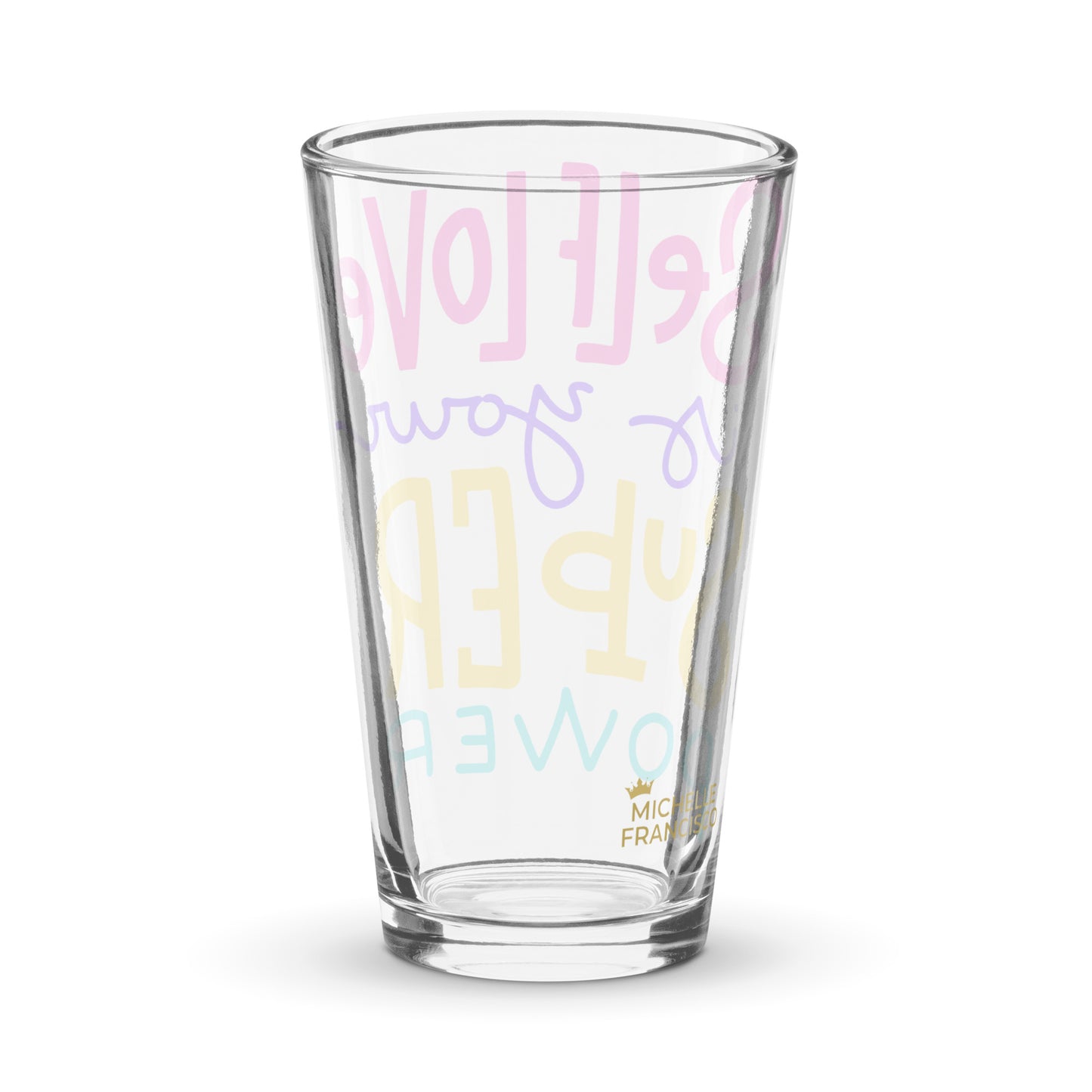Self-Love Shaker Pint Glass