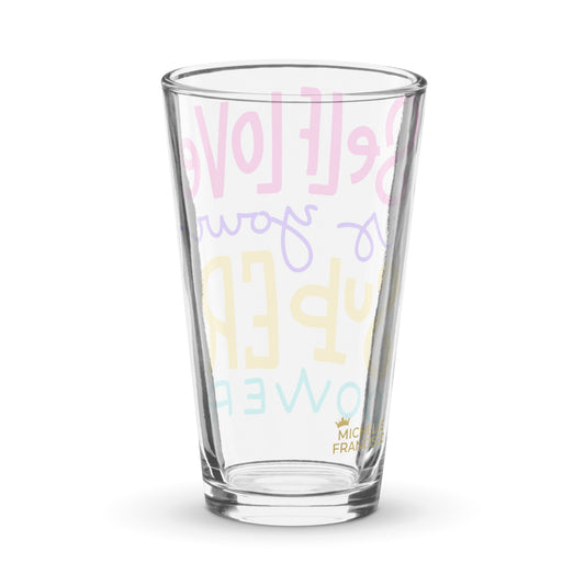 Self-Love Shaker Pint Glass