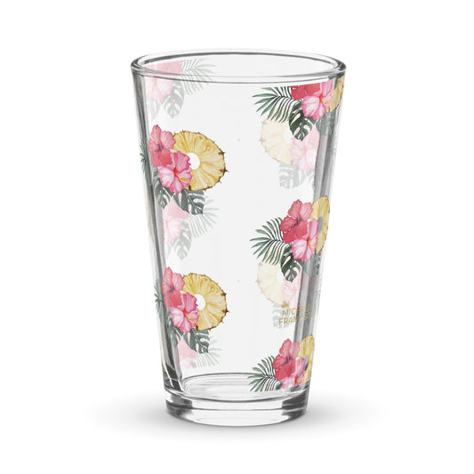 Pineapple Shaker Pint Glass