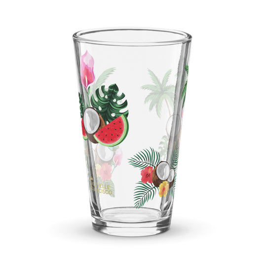 Coconut Vibes Shaker Pint Glass