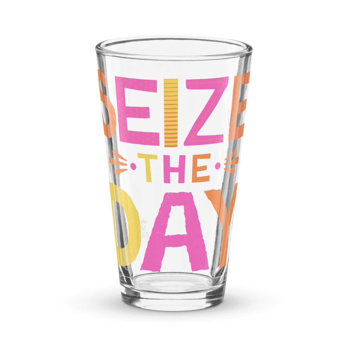 Seize The Day Shaker Pint Glass