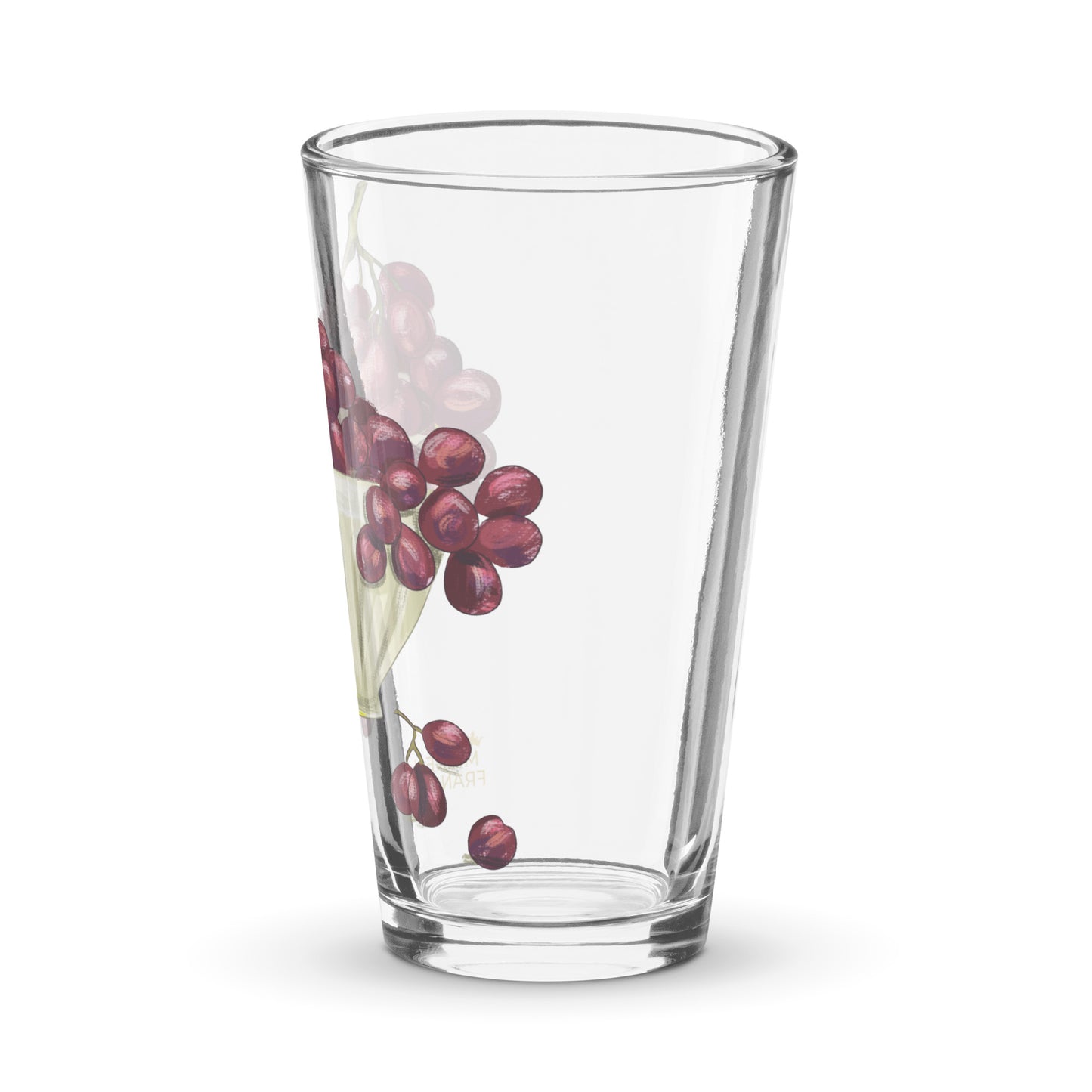 Grapes Shaker Pint Glass