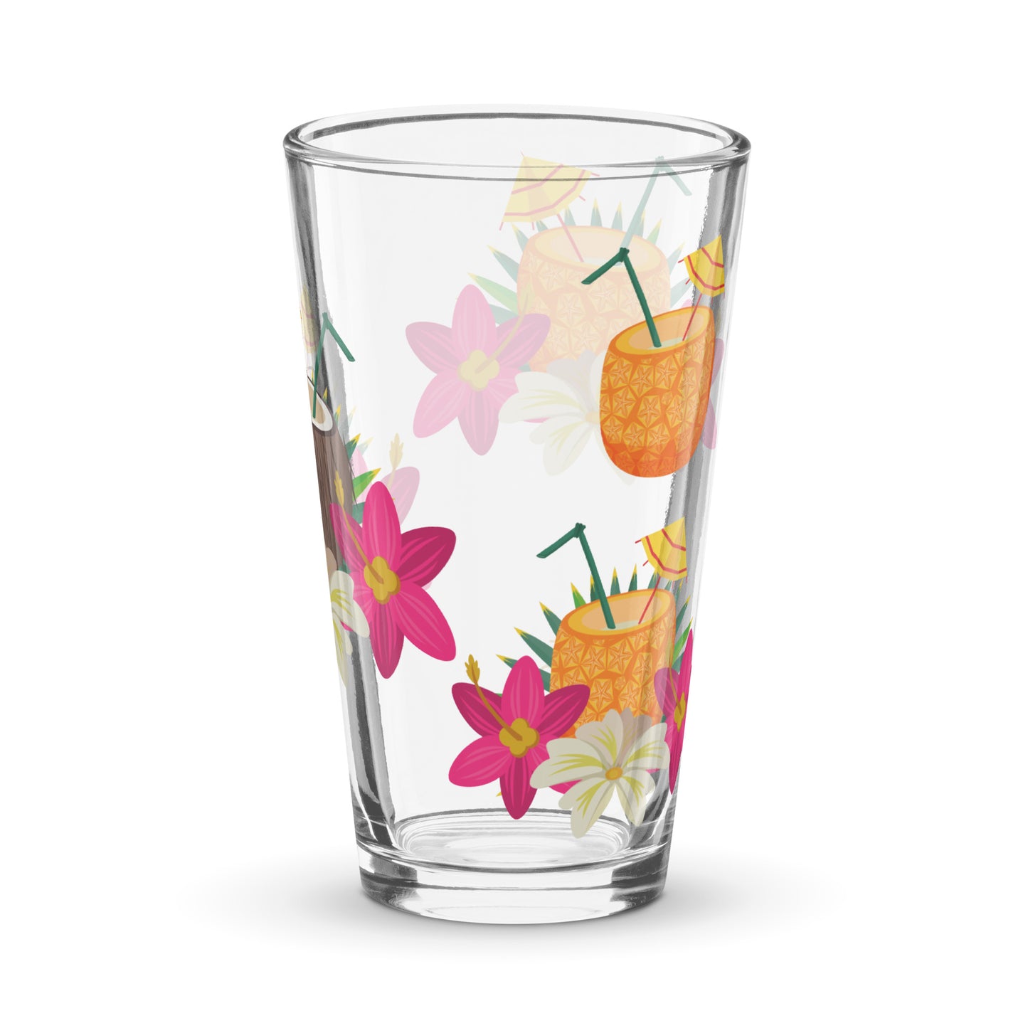 Beach Vibes Shaker Pint Glass