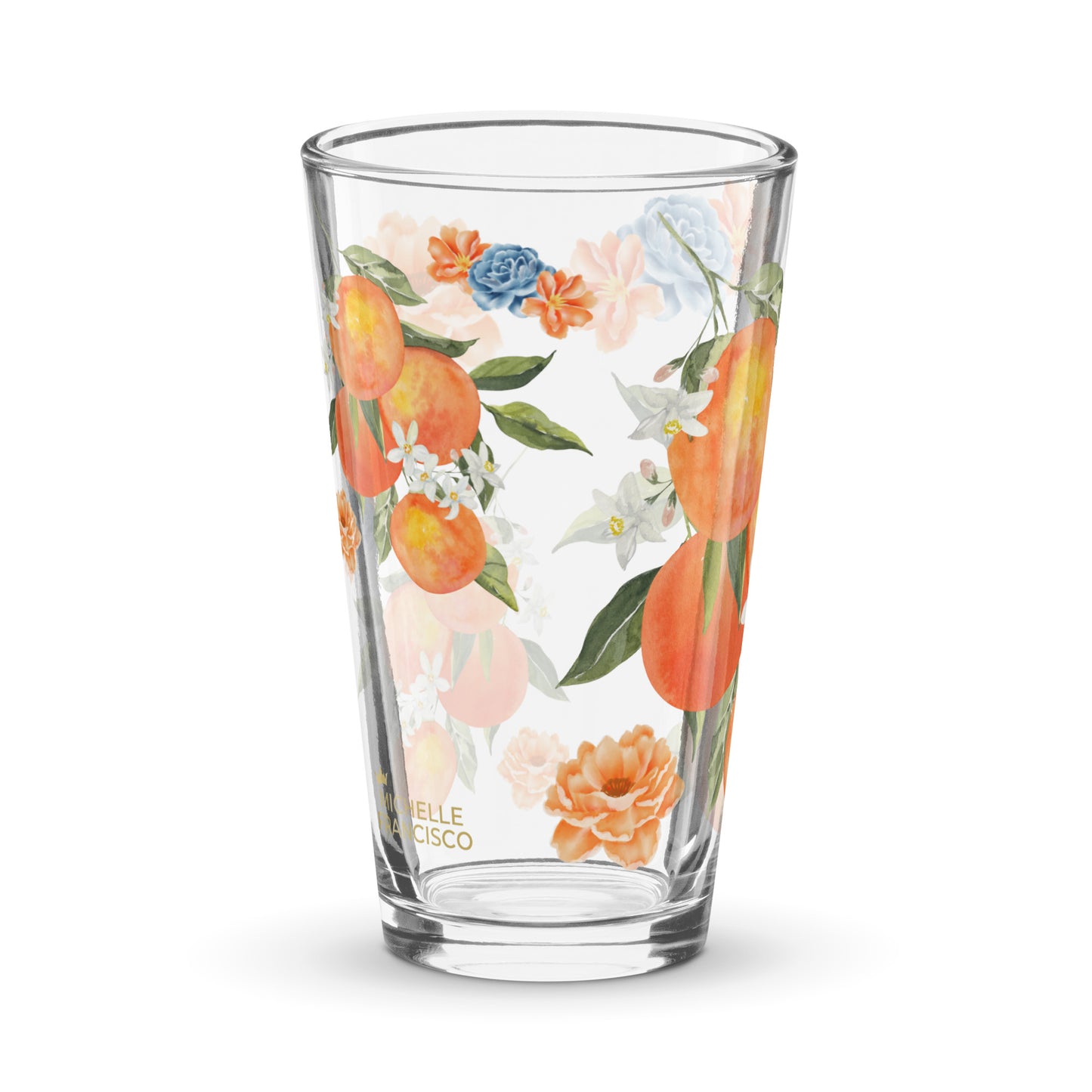 Orange Lover Shaker Pint Glass