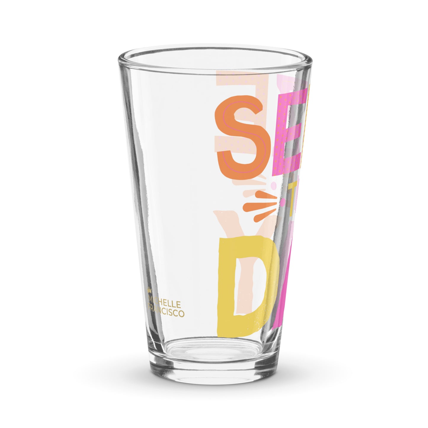 Seize The Day Shaker Pint Glass